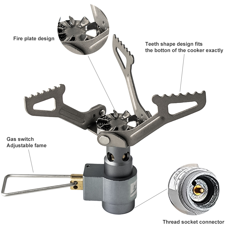 BRS Outdoor Gas Stove Mini Cam - Camping Hiking Cooking 评论和价格