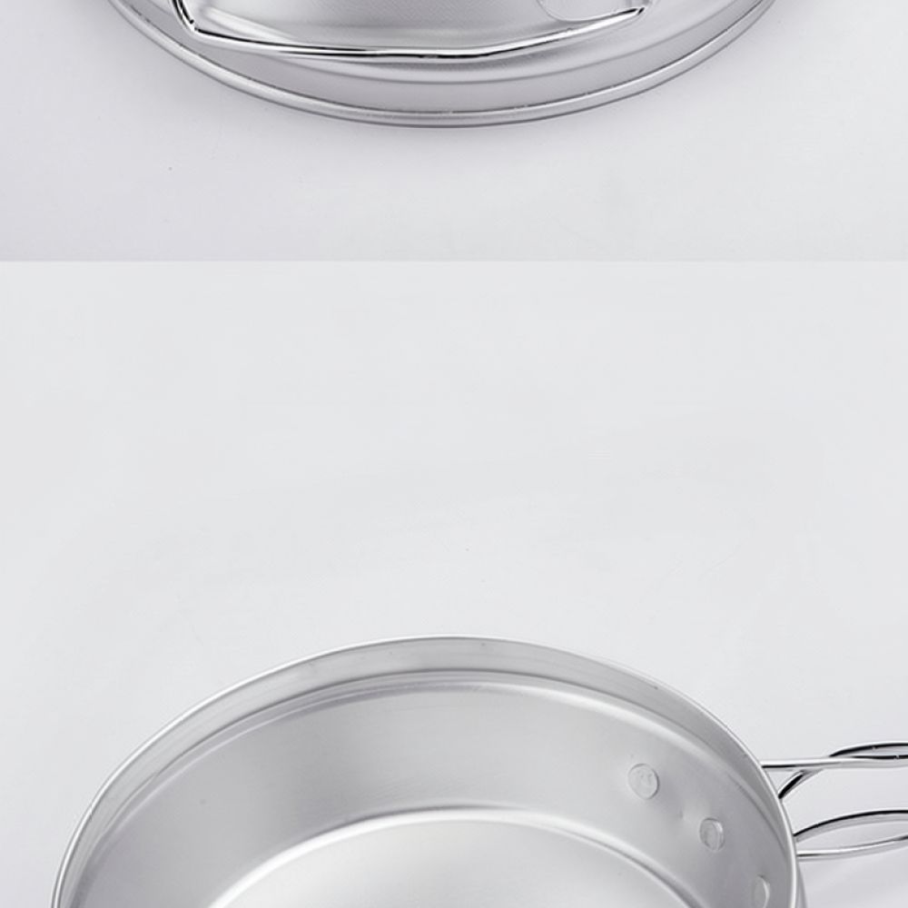 Portable Aluminum Camping Pot  - Camping Cooking Dining Set 评论和价格