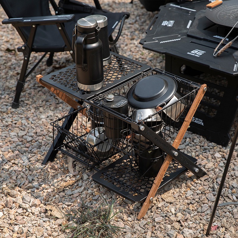 Portable Folding Camping Table - Camping Cooking Organizer 评论和价格