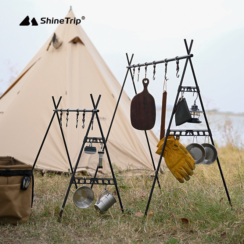 Shine Trip Outdoor Camping Tri - Camping Cooking Table 评论和价格